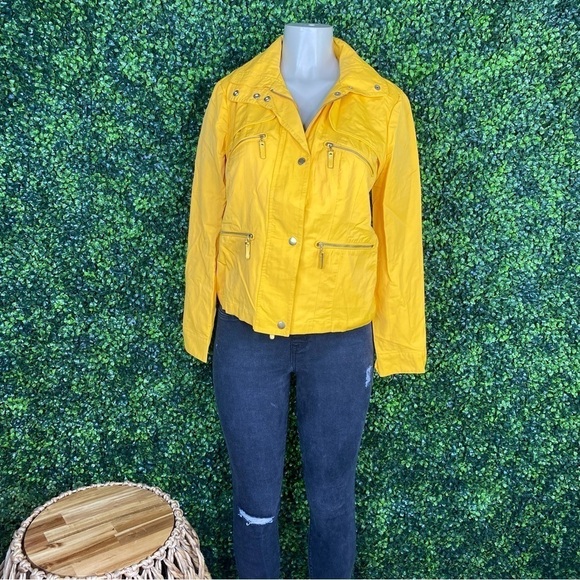 Evan picone Utility style yellow jacket - Picture 8 of 16